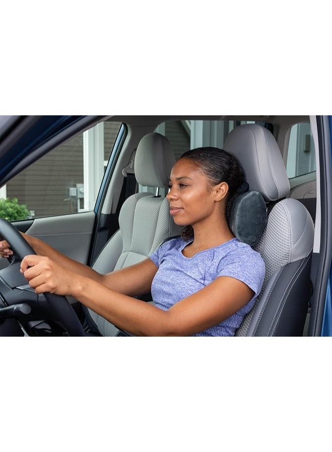 وسادة دعم الرقبة ومسند الرأس – ميموري فوم طبي احترافي لكراسي المكتب، الكراسي الهزازة، ومقاعد السيارات الرياضية - Image 4